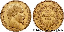 20 francs or Napoléon III, tête nue 1855 Paris F.531/4