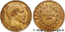 20 francs or Napoléon III, tête nue 1859 Paris F.531/15