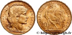 20 francs or Coq, Dieu protège la France 1904 Paris F.534/9