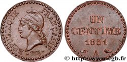Un centime Dupré, IIe République 1851 Paris F.101/7 MS61 