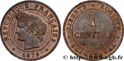 1 centime Cérès, ancre barrée 1879 Paris F.104/9