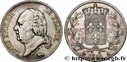 5 francs Louis XVIII, tête nue 1816  Paris F.309/1