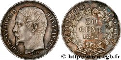 50 centimes Louis-Napoléon 1852 Paris F.185/1