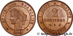2 centimes Cérès 1891 Paris F.109/17