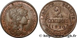 2 centimes Daniel-Dupuis 1920 Paris F.110/20