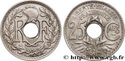 25 centimes Lindauer, Cmes souligné 1917  F.170/5