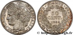 50 centimes Cérès, Troisième République 1888 Paris F.189/13