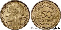 50 centimes Morlon, avec raisin, 9 et 2 ouverts 1932  F.192/7