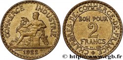 2 francs Chambres de Commerce 1922  F.267/4