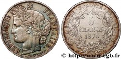 5 francs Cérès, avec légende 1870 Paris F.333/1