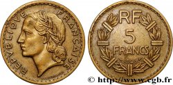 5 francs Lavrillier, bronze-aluminium 1946  F.337/7
