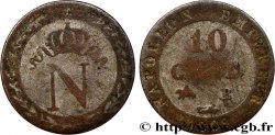 10 cent. à l N couronnée 1809 Rouen F.130/11