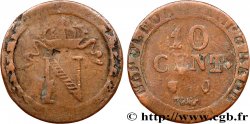 Faux de 10 cent. à l N couronnée n.d. Perpignan F.130/- var.