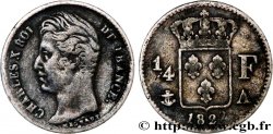 1/4 franc Charles X 1827 Paris F.164/10
