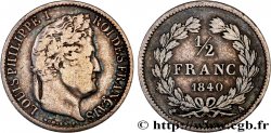 1/2 franc Louis-Philippe 1840 Paris F.182/83