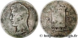 1 franc Charles X, matrice du revers à cinq feuilles 1827 Lille F.207/36