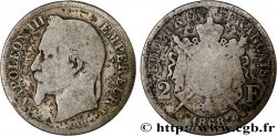 2 francs Napoléon III, tête laurée 1868 Paris F.263/8