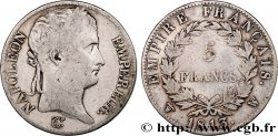 5 francs Napoléon Empereur, Empire français 1813 Lille F.307/75