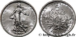 5 francs Semeuse, argent 1960 Paris F.340/4