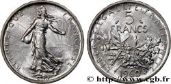 5 francs Semeuse, argent 1960 Paris F.340/4