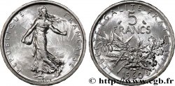 5 francs Semeuse, argent 1960 Paris F.340/4