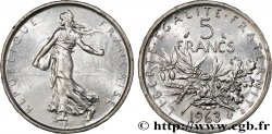 5 francs Semeuse, argent 1963 Paris F.340/7