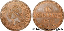 Un centime Dupré, IIe République 1849 Paris F.101/2