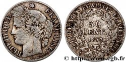50 centimes Cérès, Troisième République 1873 Paris F.189/5