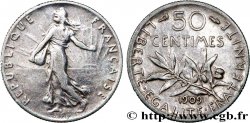 50 centimes Semeuse 1909  F.190/16