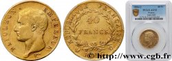 40 francs or Napoléon tête nue, Calendrier grégorien 1806 Turin F.538/4 TTB53 PCGS