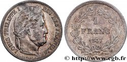 1 franc Louis-Philippe, couronne de chêne 1837 Lille F.210/61
