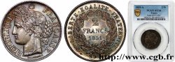 2 francs Cérès, IIe République 1851  Paris F.261/7