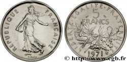 5 francs Semeuse, nickel 1971 Paris F.341/3