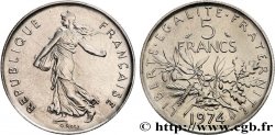 5 francs Semeuse, nickel 1974 Pessac F.341/6