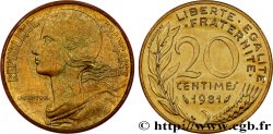 20 centimes Marianne 1981 Pessac F.156/21