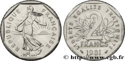 2 francs Semeuse, nickel 1981 Pessac F.272/5