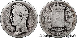 1 franc Charles X, matrice du revers à cinq feuilles 1828 Lille F.207/48