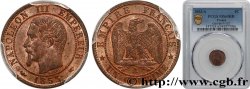 Un centime Napoléon III, tête nue 1853 Paris F.102/1