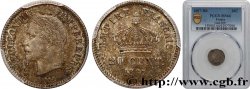 20 centimes Napoléon III, tête laurée, grand module 1867 Strasbourg F.150/2