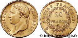 20 francs or Napoléon tête laurée, Empire français 1809 Paris F.516/1