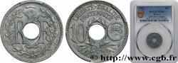 10 centimes Lindauer en zinc, Cmes souligné et millésime avec points 1941  F.140/2 MS65 PCGS