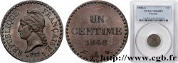 Un centime Dupré, IIe République 1848 Paris F.101/1