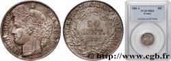 50 centimes Cérès, Troisième République 1881 Paris F.189/9