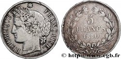5 francs Cérès, sans légende 1870 Bordeaux F.332/4