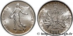 5 francs Semeuse, nickel, Brillant Universel 1987 Pessac F.341/19