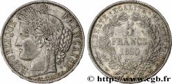 5 francs Cérès, IIe République 1850 Paris F.327/4