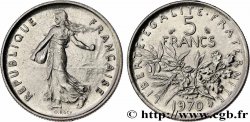 5 francs Semeuse, nickel 1970 Paris F.341/2