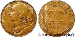 20 centimes Marianne, Brillant Universel 1987 Pessac F.156/27