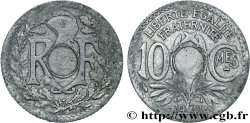 10 centimes Lindauer en zinc, Cmes souligné et millésime avec points, non perforée 1941  F.140/2 var.
