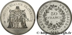 Piéfort Argent de 50 francs Hercule 1980 Pessac GEM.223 P1